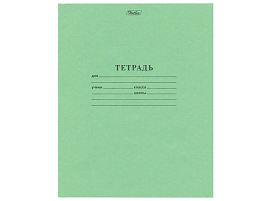 Тетрадь 24л. Зел.обл клетка 24Т5D Хатбер